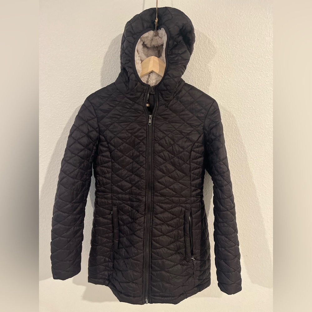 Steve‎ Madden black Quilted Puffer Jacket